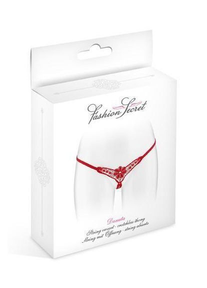 Трусики-стринги с доступом Fashion Secret DANUTA Red No Brand (303909438)