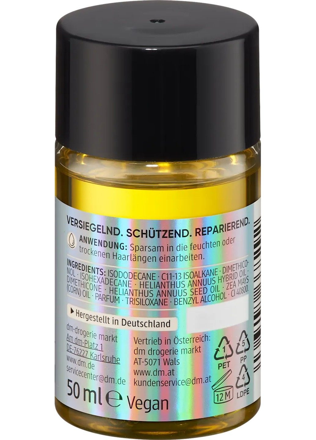 Масло для волосся PROFESSIONAL Plex Care, 50 мл Balea (362027597)