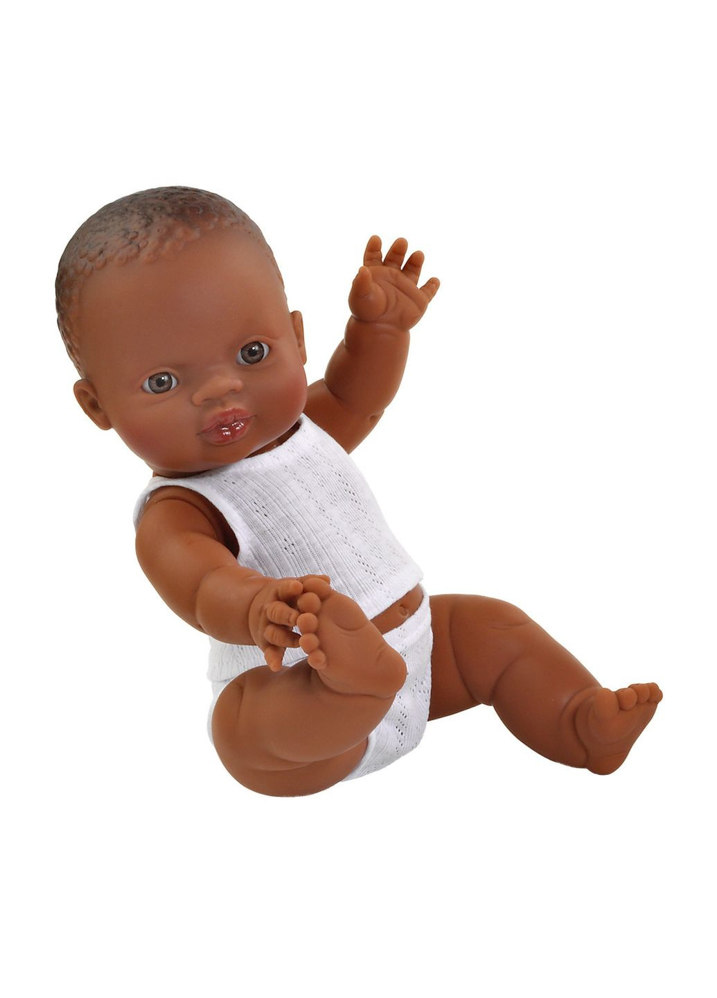 Куклапупс большая мулатка в пижаме, без коробки, 34 см 34004 Paola Reina (305418663)