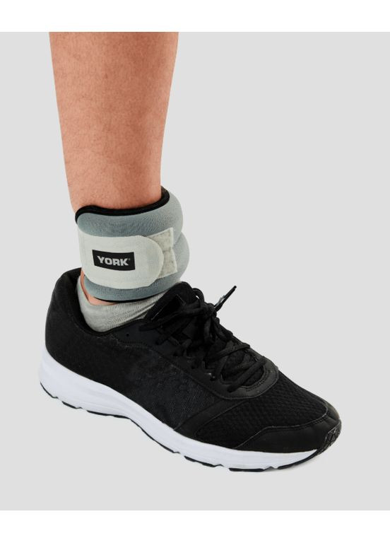 Утяжелители Soft для рук и ног 2х1кг серый York Fitness (349824211)