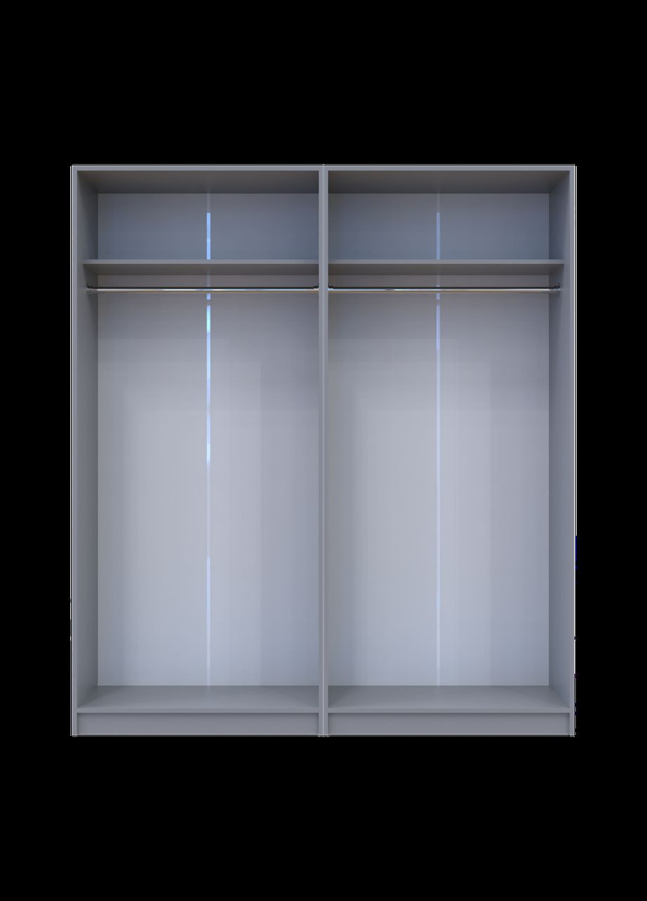 Шафа для одягу Промо Сірий 2+2 ДСП 180х48х204 DRS-011630 (80737766) Doros (346532082)