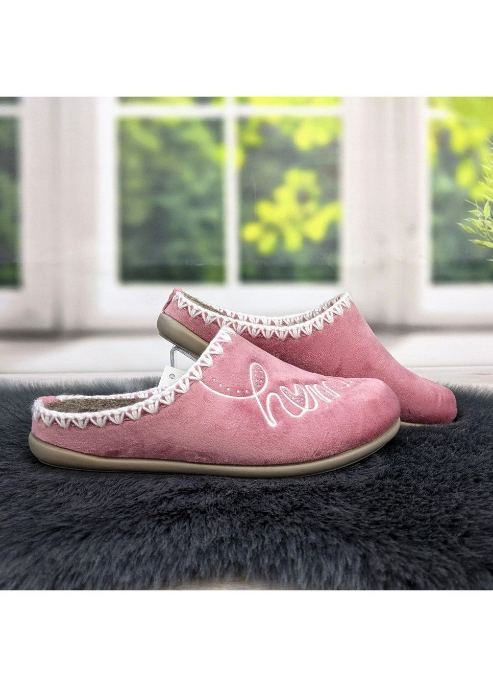 Тапочки домашні жіночі велюрові Inblu (311216628)