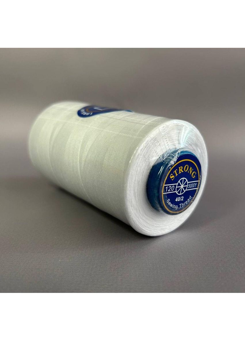 Нить швейная STRONG 40/2 4000 ярдов Белая Plus-plus (352751815)