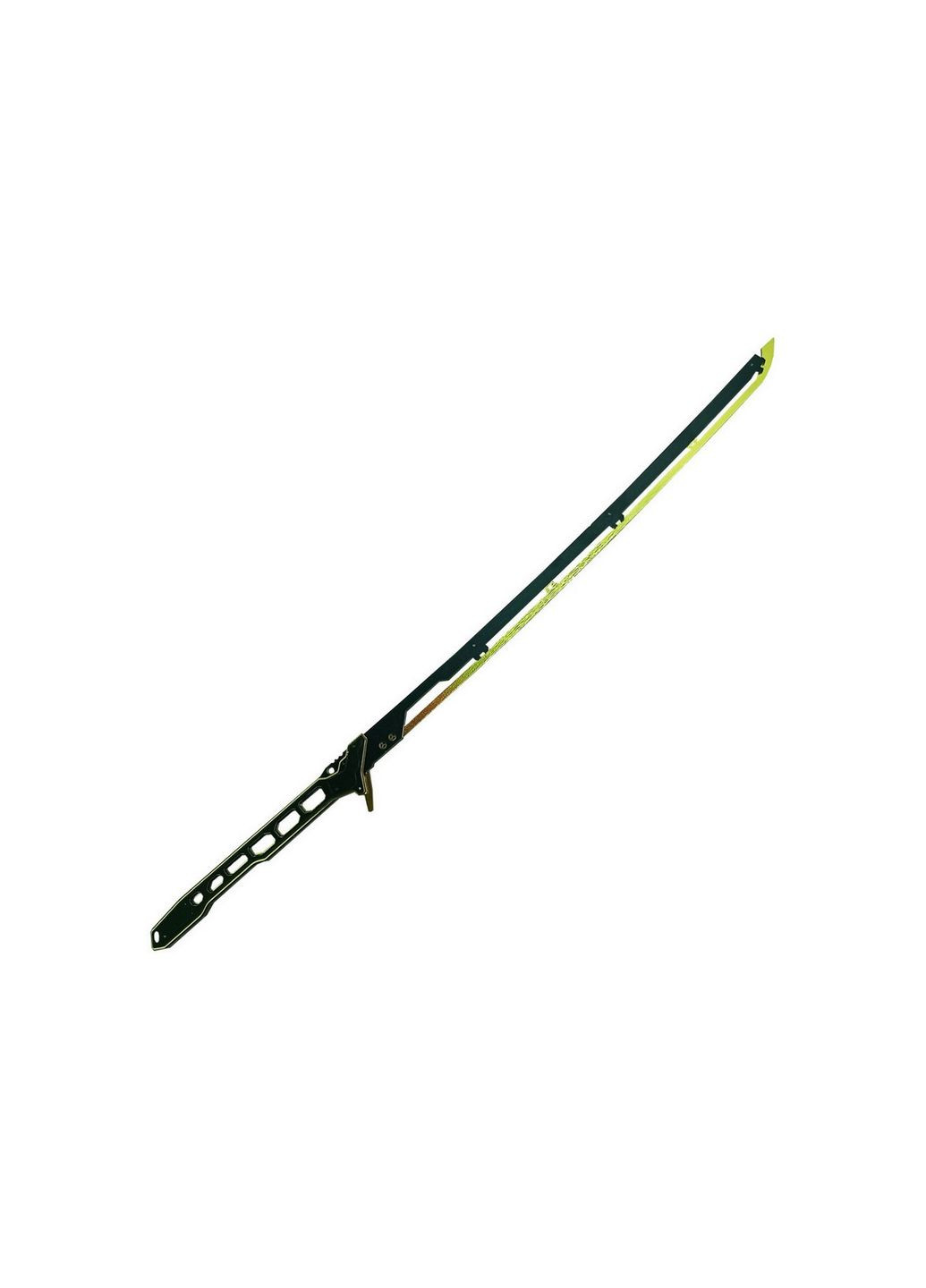 Сувенірний дерев'яний меч Кіберкатана CKAT-B, BLACK Сувенір-Декор (278593995)
