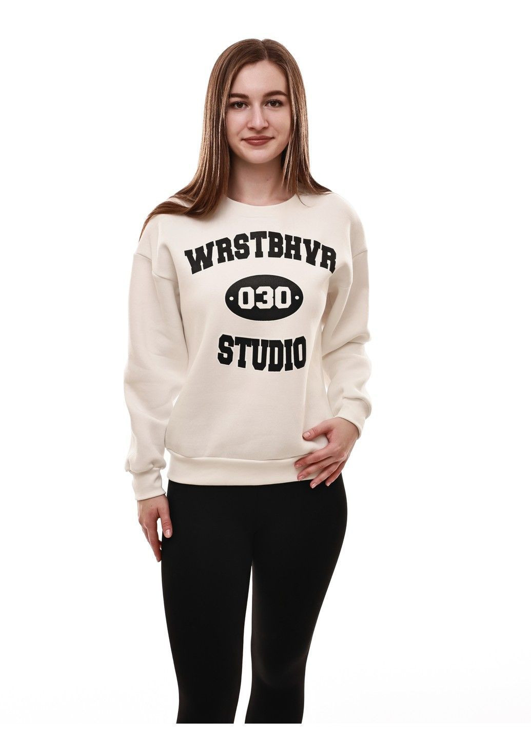 Молочний світшот жіночий Фіона (366152253)