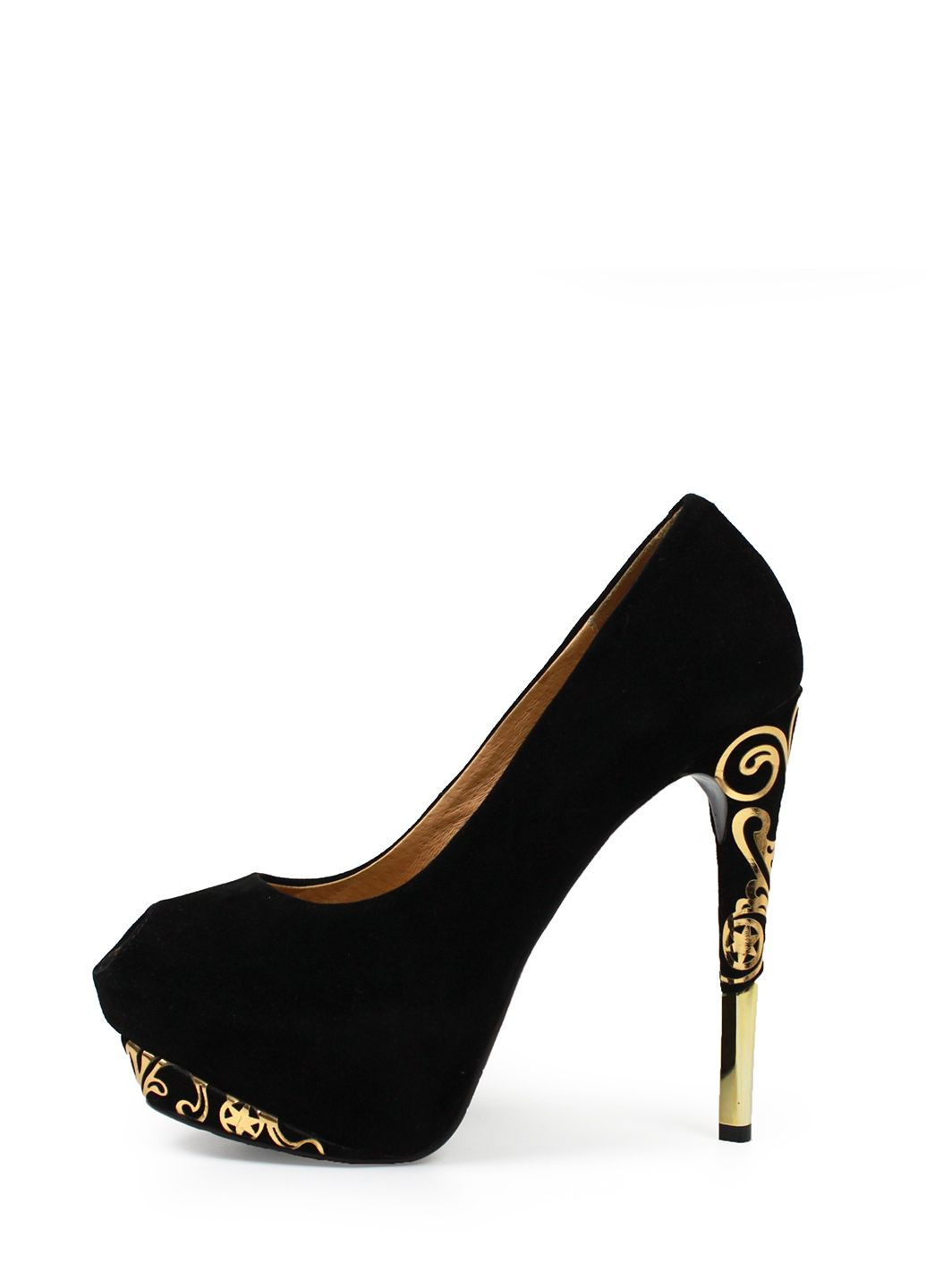 It-Girl Туфлі чорний з натуральна шкіра, — літо (301026700)