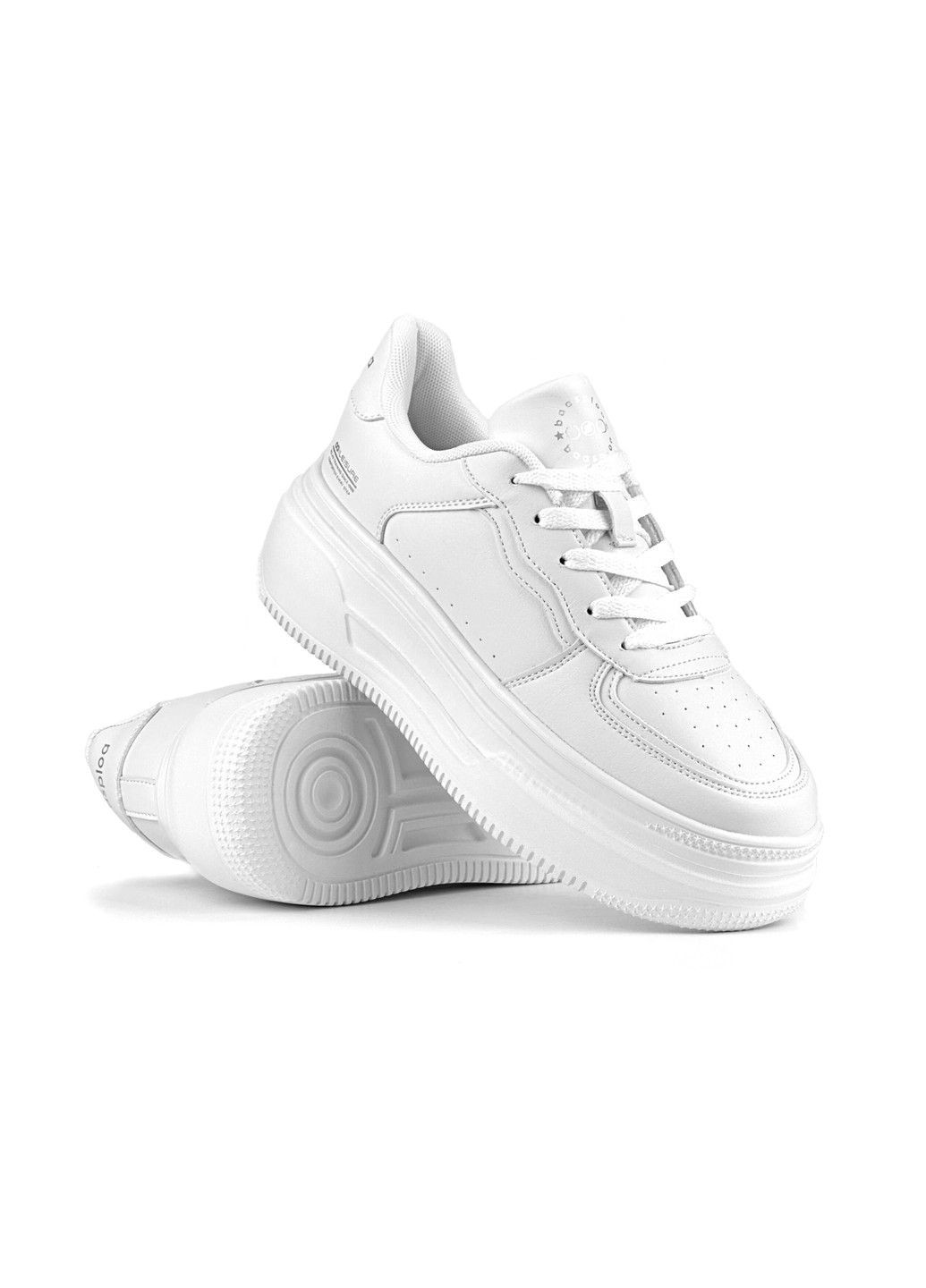 Белые демисезонные кроссовки soft белые Baas