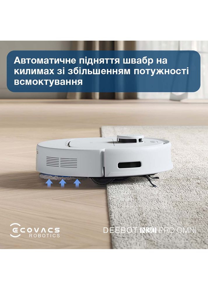 Робот-пилосос N30 PRO YDLX11-1 White Ecovacs (322617972)