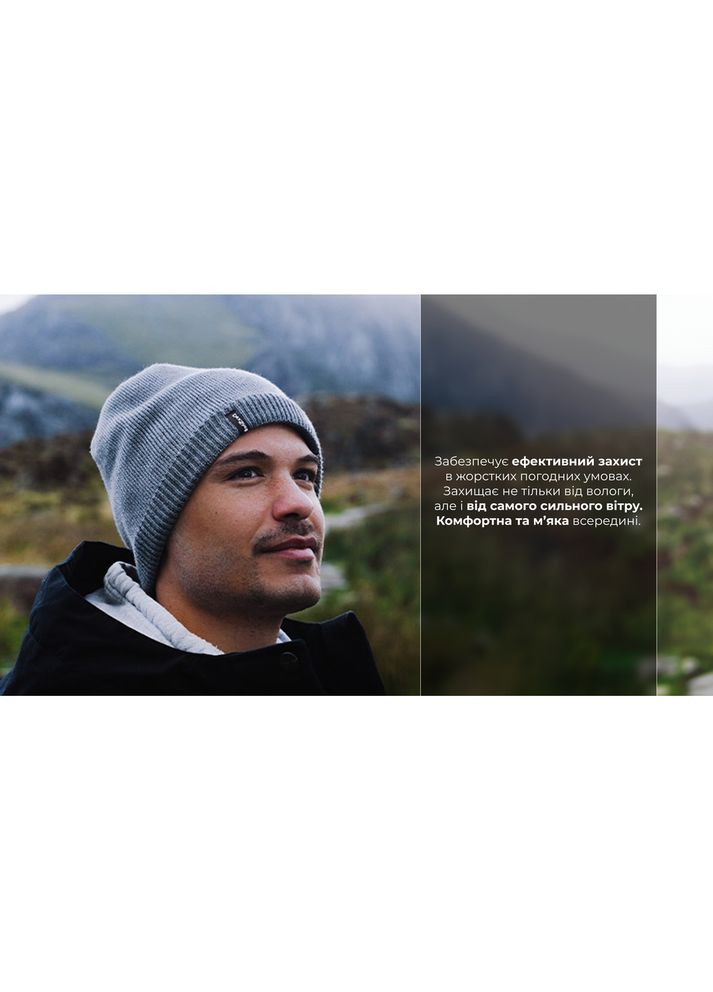 Шапка водонепроницаемая, р-р S/M (56-58 см), черная DexShell (353501989)