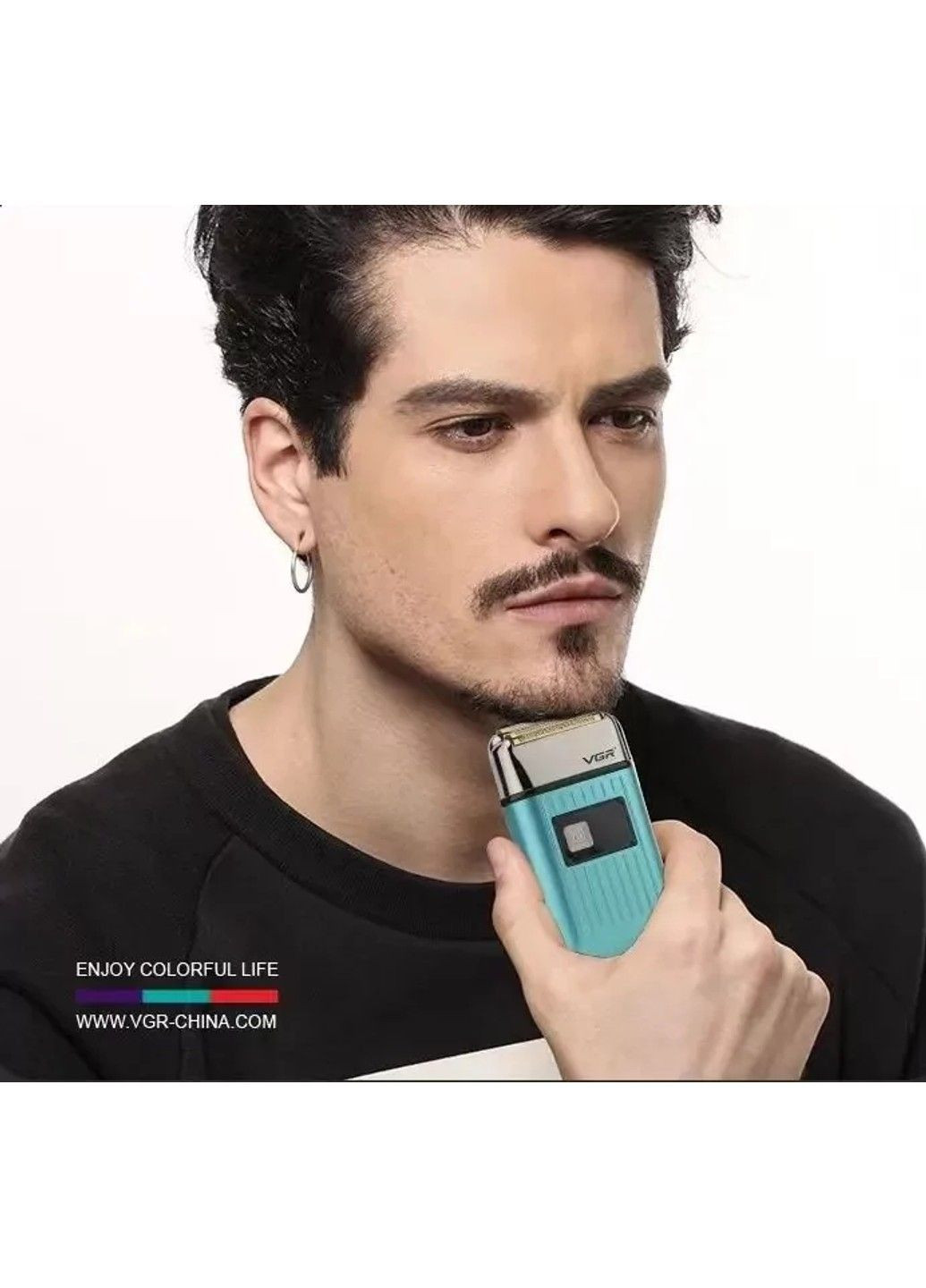 Електробритва шейвер VGR V-357 з двома ножовими блоками No Brand (332636641)