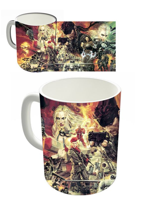 Чашка белая Metal Gear (0671) No Brand (327003270)