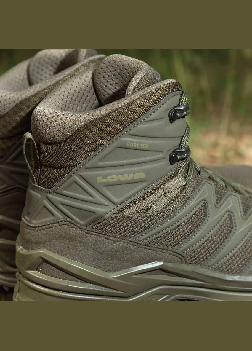 Черевики з Gore-Tex Innox PRO GTX Mid TF UK 8.5/EU Ranger Green Lowa (316262010)