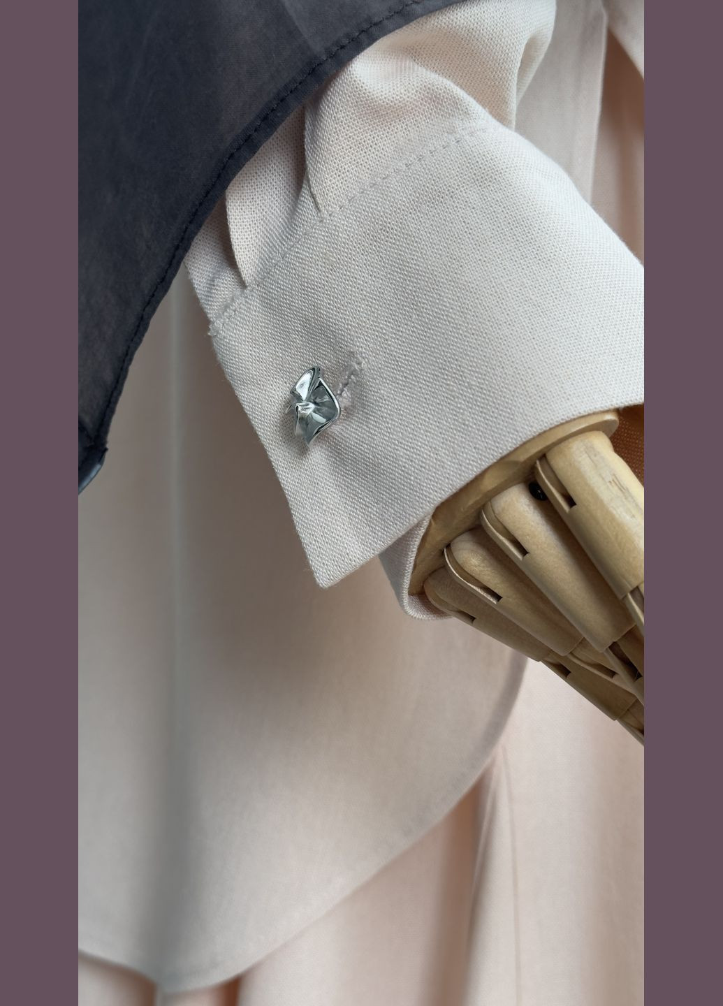 Удлиненная рубашка и макси юбка со вставками Halmun (338436802)