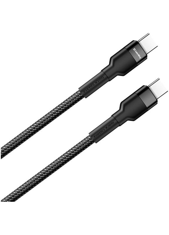 Кабель USB Type-C - USB Type-C (PD Fast Charging 60W) 3.0А 1м Black (CW-CBPDCC047-BK) Colorway (308791273)