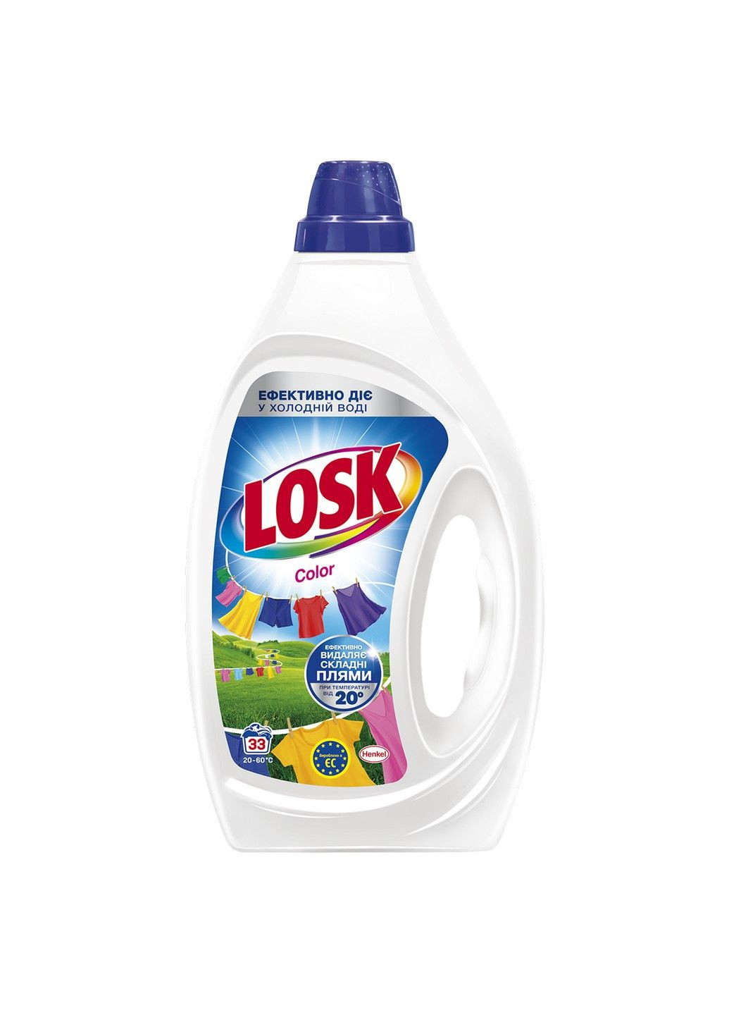 Гель для прання Color 33 цикли прання 1.485 л Losk (293343714)