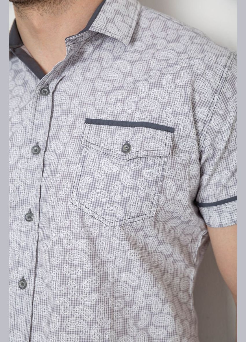 Серая рубашка Ager