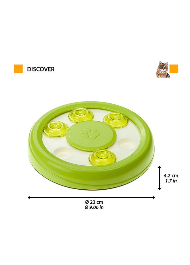 Іграшка для собак та котів Discover із схованки для ласощів Ø23x4.2 см 85088099 Ferplast (269341607)