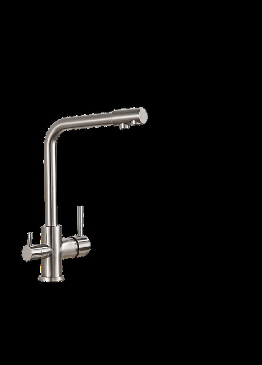 Набір кухонної мийки 78*50С L нержавійка Handmade (поглиблена полиця) Platinum (336934560)