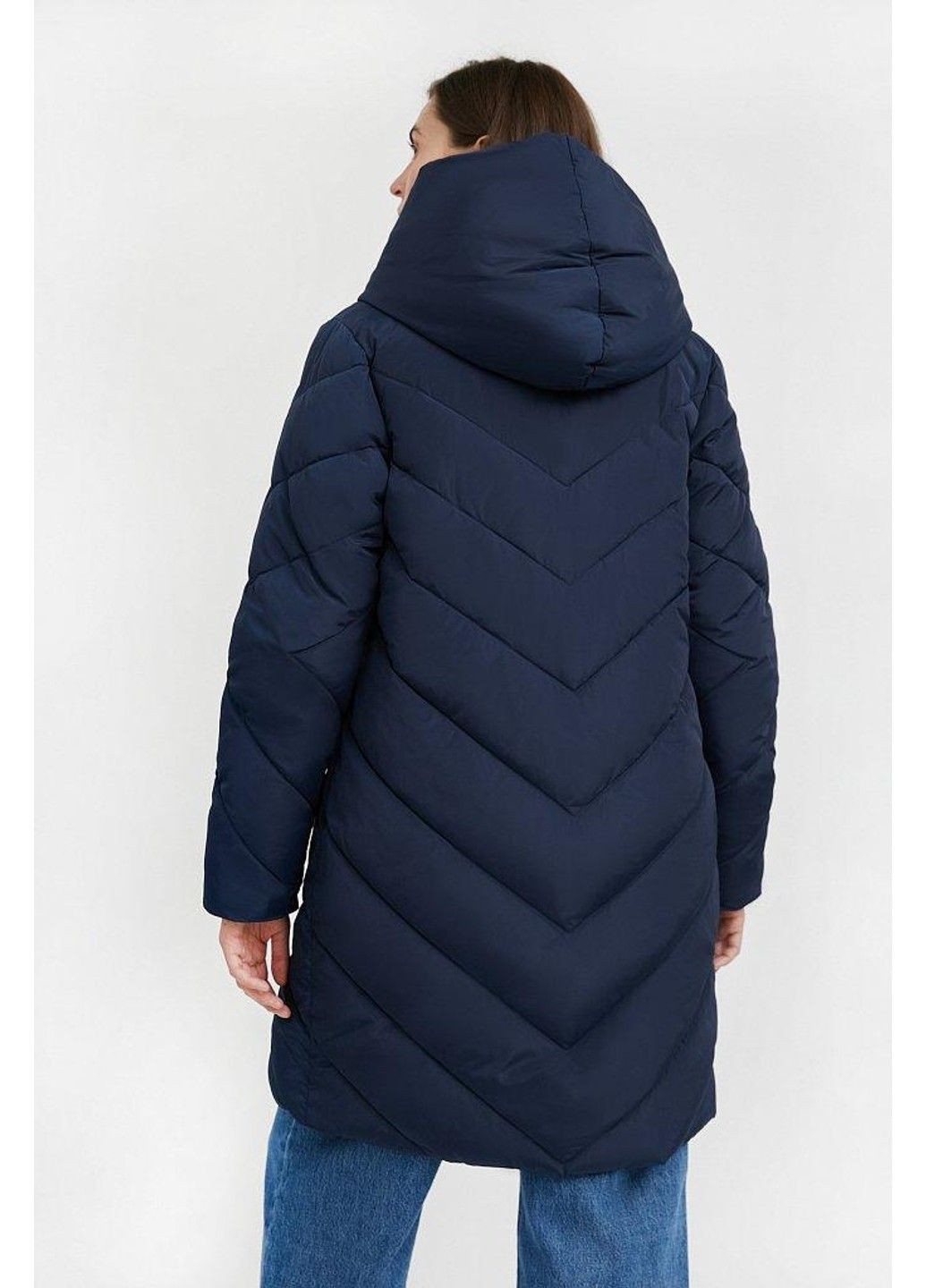 Темно-синя зимня зимове пальто a20-11005-101 Finn Flare