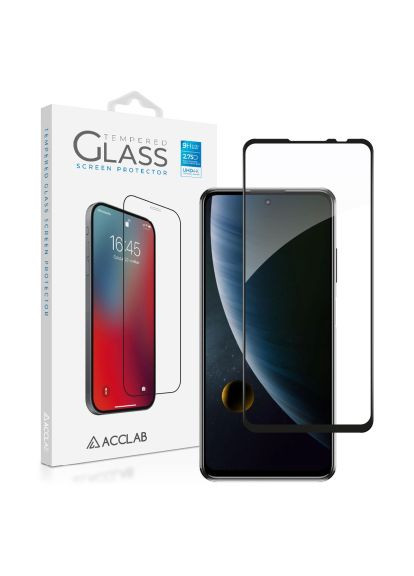 Стекло защитное (1283126515743) ACCLAB Full Glue ZTE Blade V30 Black (366487334)