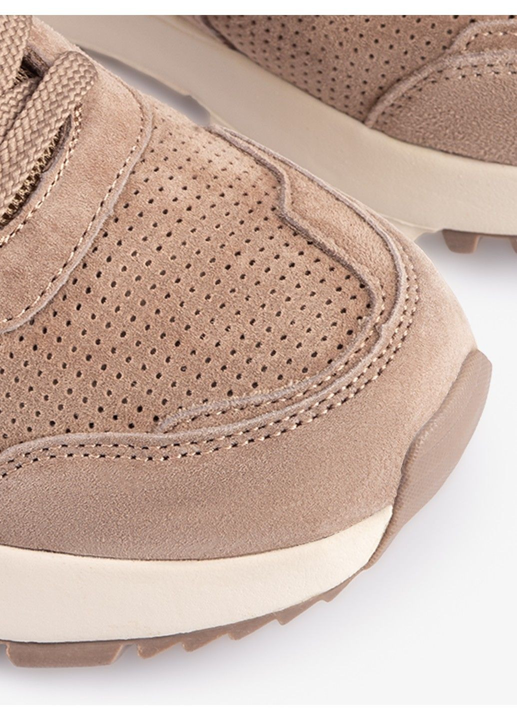 Женские кроссовки 1101465 Renzoni бежевые демисезоны (355336071)