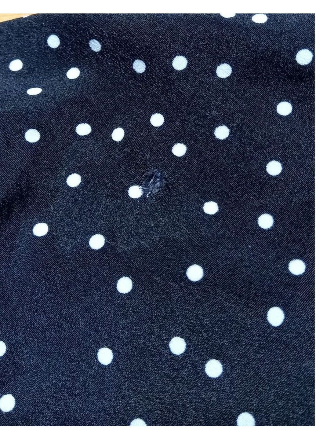 Черное кэжуал платье Missguided в горошек