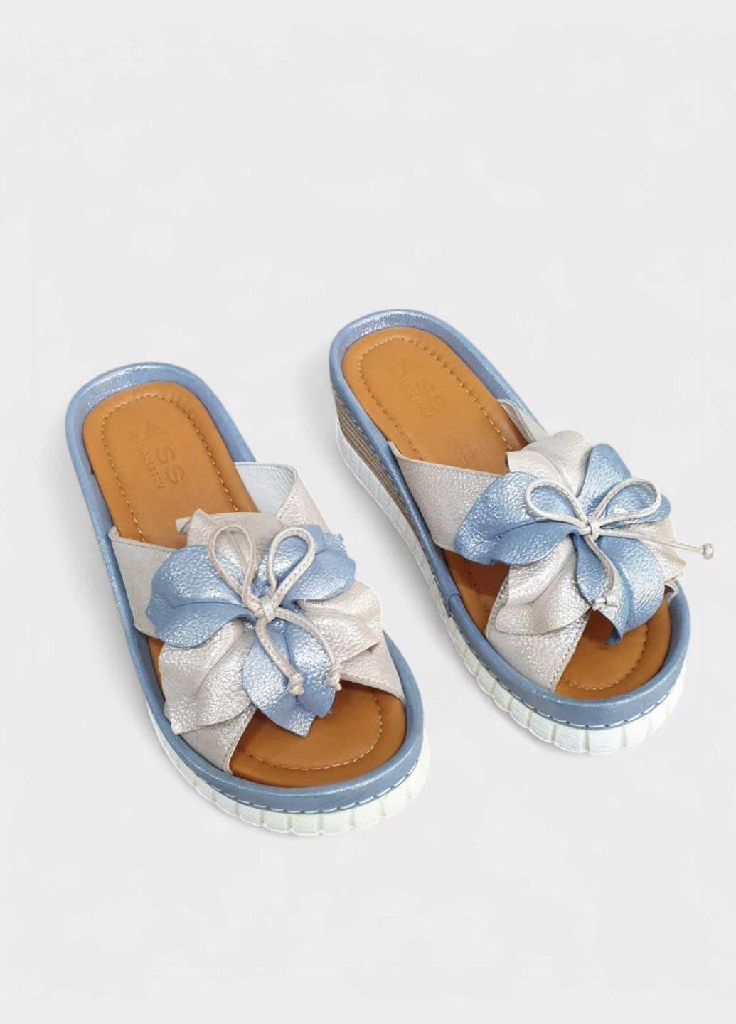 Шльопанці жіночі шкіряні Sherlock Soon (340055441)