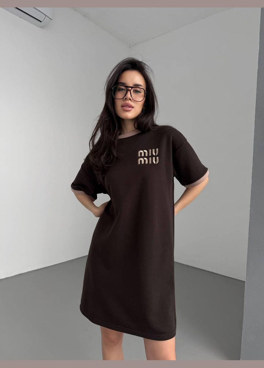 Чорна сукня-футболка No Brand