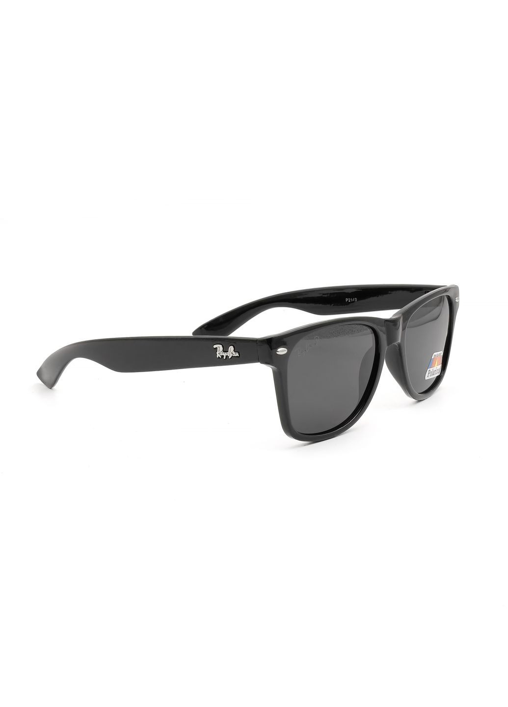 Сонцезахисні окуляри R-B polarized чорні, глянцева оправа No Brand 2140 (331294712)
