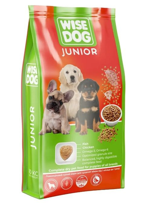 Junior для цуценят 500г Wise Dog (327796121)
