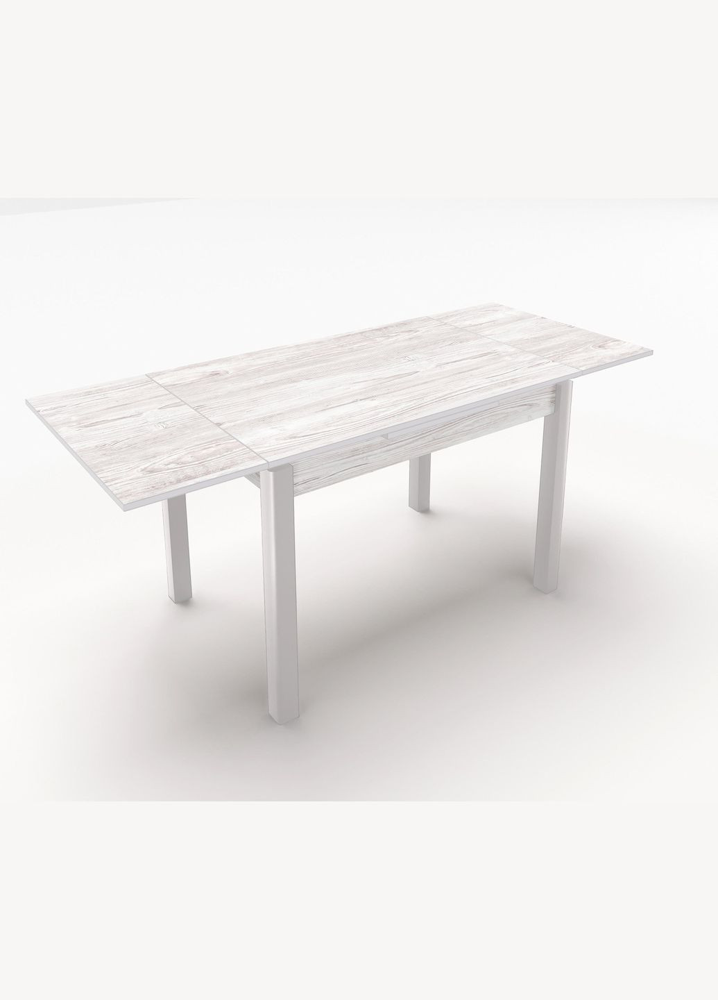 Стіл обідній розкладний Марсель 900 Білий/Аляска WL (10000064) Fusion Furniture (341525525)