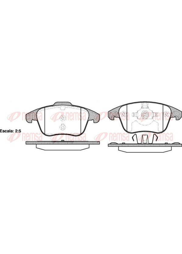 Колодка Remsa (354334115)