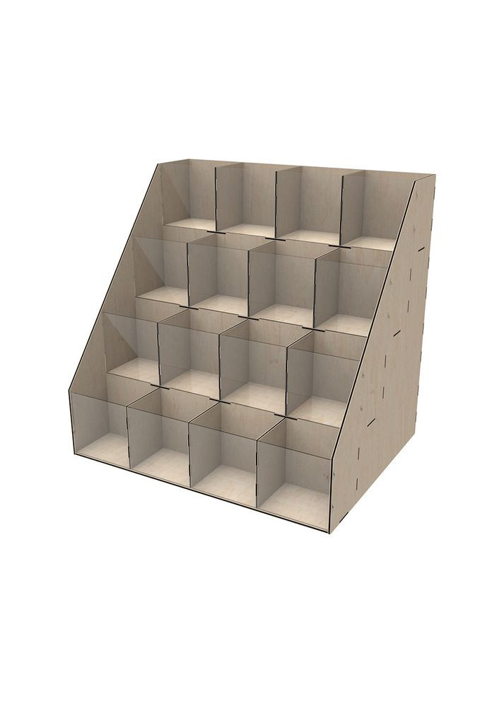 Подставка под ручки и карандаши 16 отделений Ekostar (367609219)