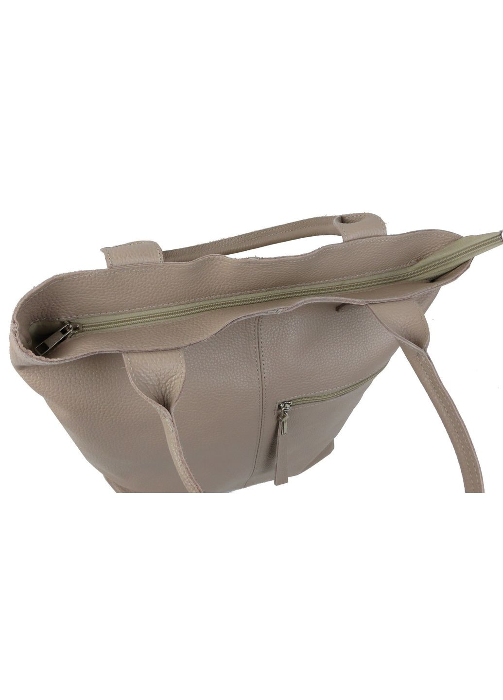 Жіноча шкіряна сумка 811.018-1 Бежева Borsacomoda (298285056)