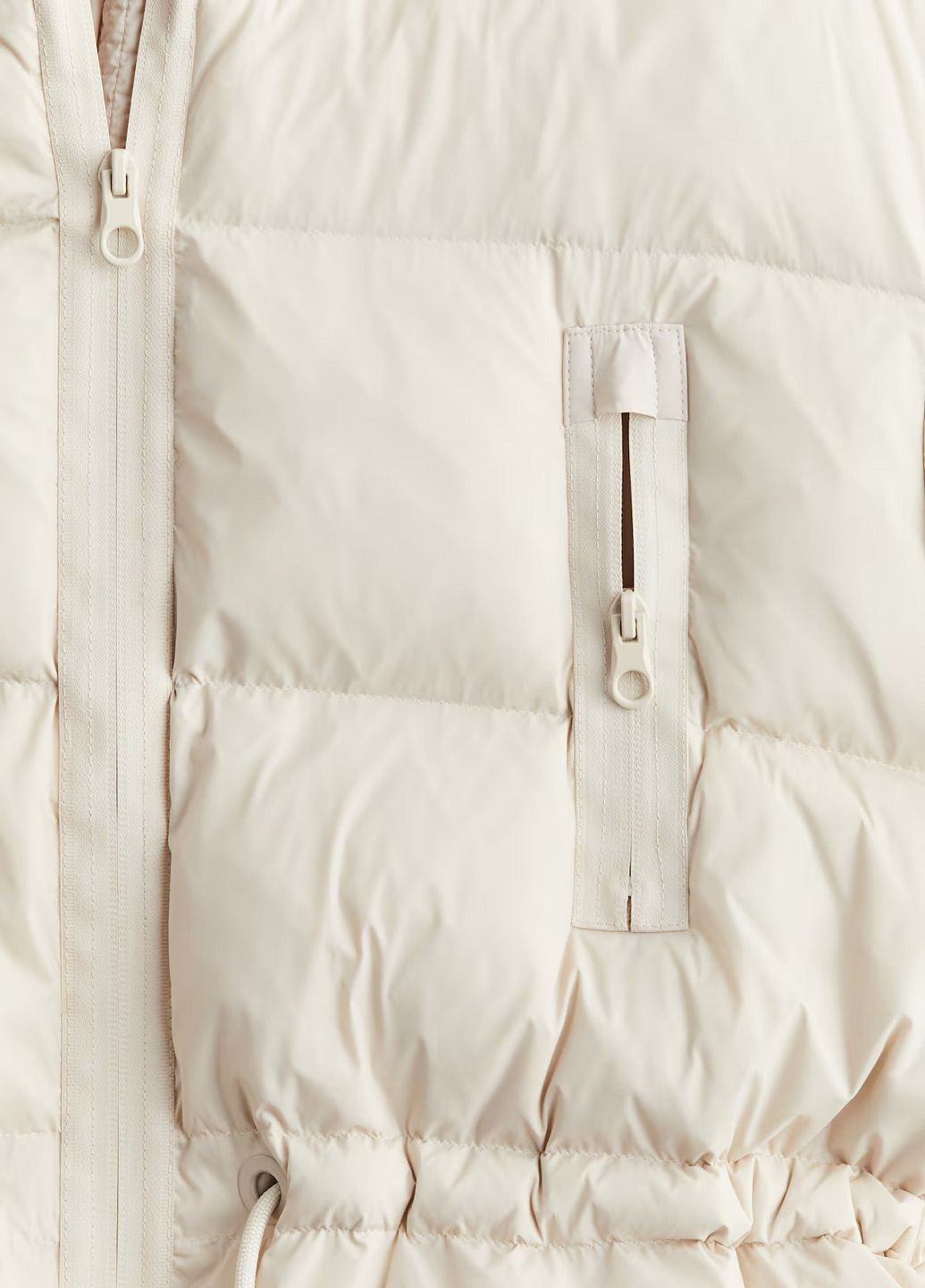 Молочний зимній Пуховик H&M