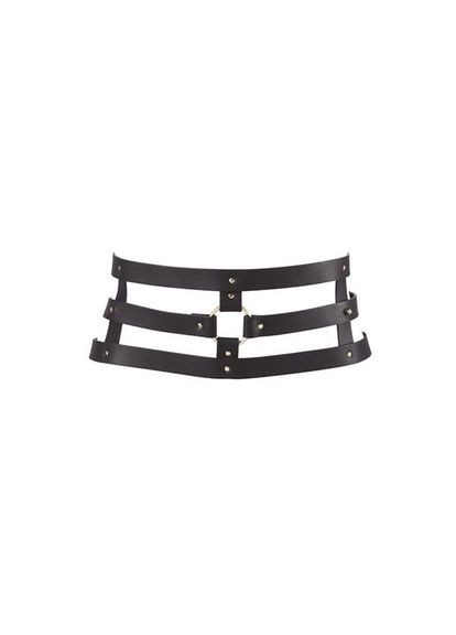 Портупея-пояс MAZE - Wide Belt and Restraints Black, екошкіра Bijoux Indiscrets (358890877)