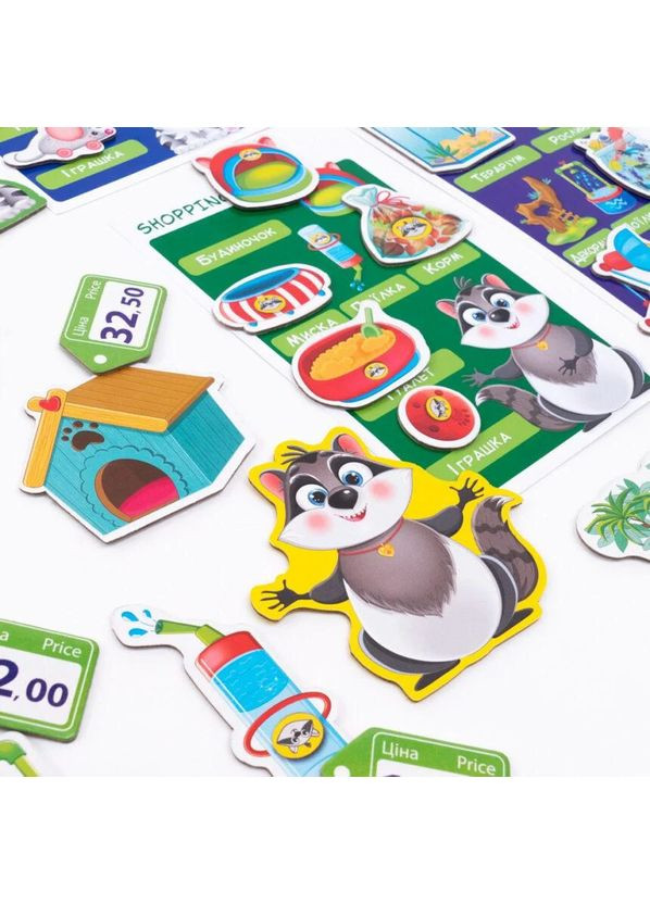 Настільна гра для дітей «Домашні улюбленці» VT2312-07 Від 5-ти років Vladi toys (365640895)