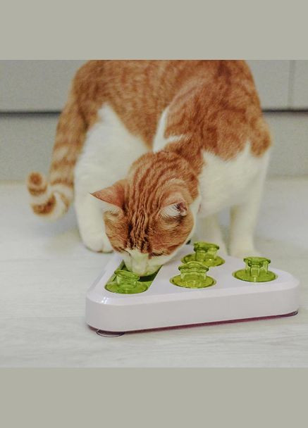 Игрушка Trea Toy For Cat для кошек и собак с местами для сухого корма, 24,5x22x6 см 8010690165134 Ferplast (277963802)