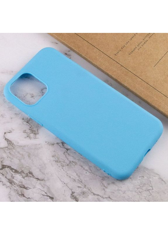 Силіконовий чохол Candy для Apple iPhone 14 (6.1") Голубий Epik (372499791)