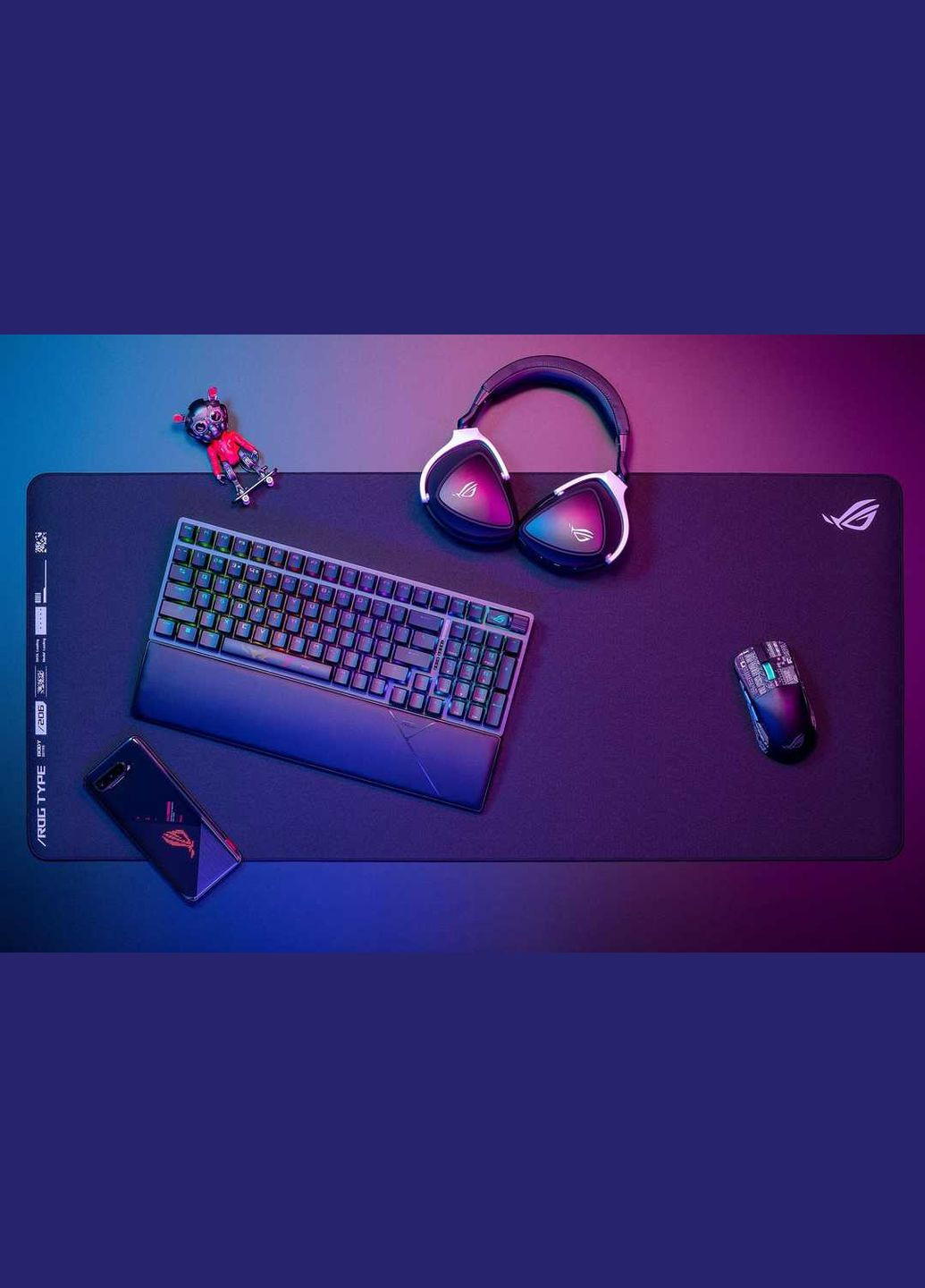 Игровая поверхность ROG Hone Ace XXL Black (90MP03G0-BPUA00) Asus (336957043)