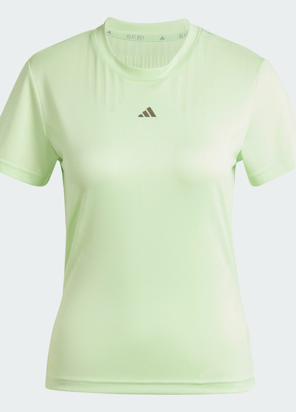 Зелена всесезон футболка hiit airchill training adidas