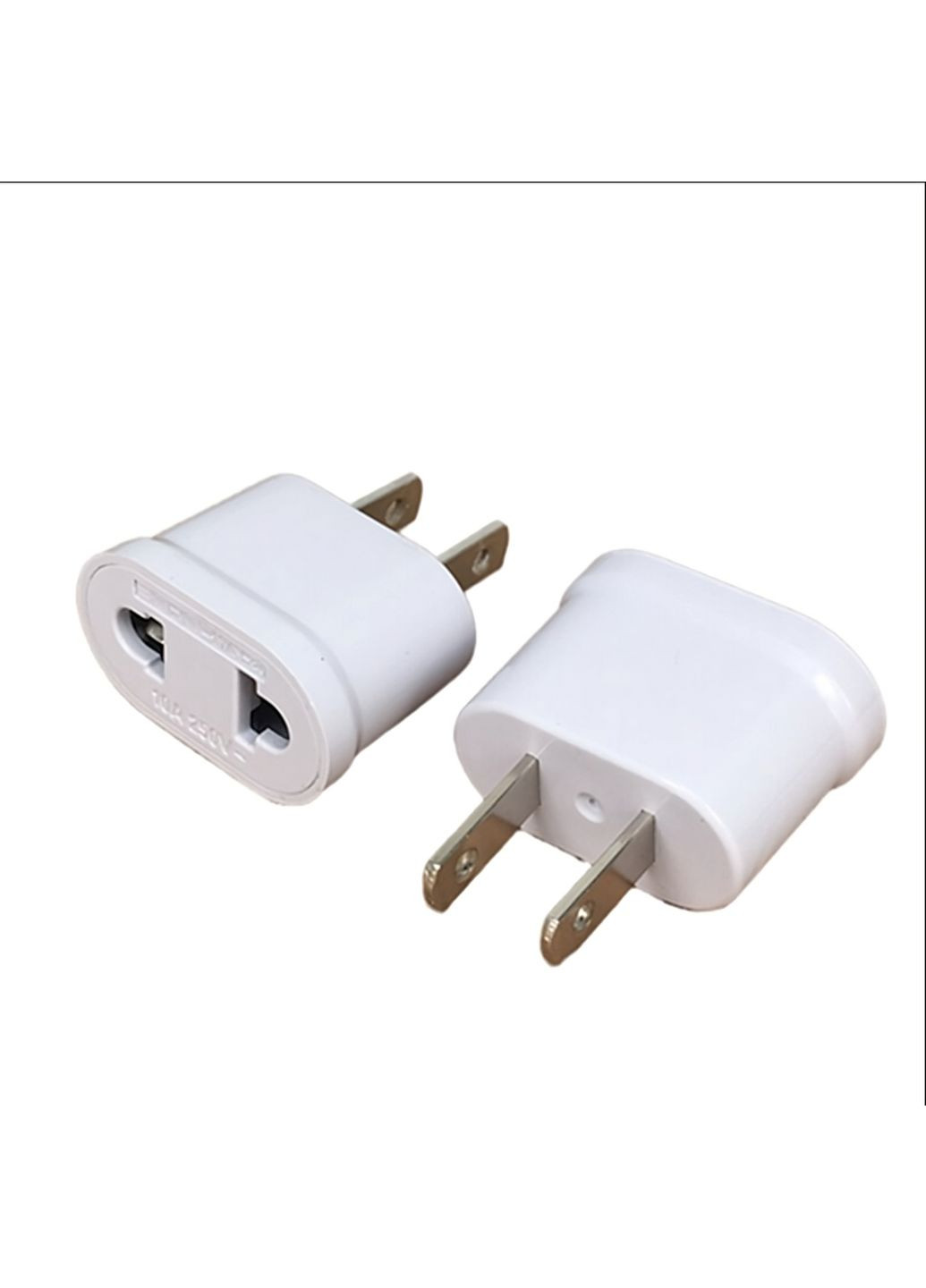 Набір перехідників на плоску розетку 2 шт (США, Канада, Мексика, Японія, Китай тощо) AAA (358935415)