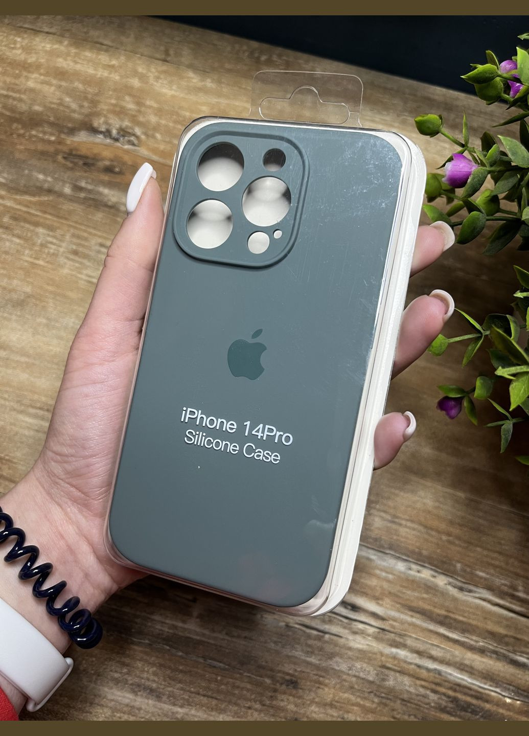 Чехол на iPhone 14 Pro квадратные борта чехол на айфон silicone case full camera на apple айфон Brand iphone14pro (293151803)