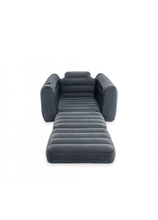 Крісло ліжко трансформер надувне 66551 (224х117х66 см) без насосу Intex (268666391)
