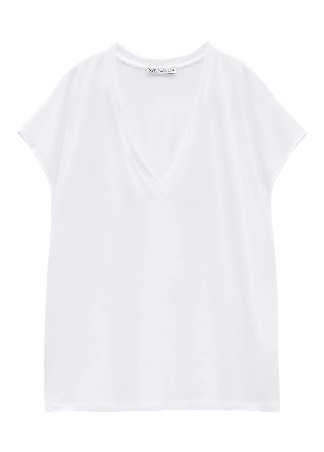 Топ літо,молочний, Zara (397561301)