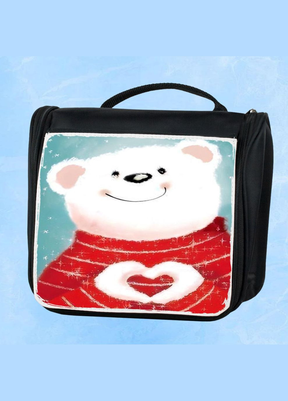 Дорожная сумка - органайзер для косметики несессер Child #082 Черная No Brand (318677189)