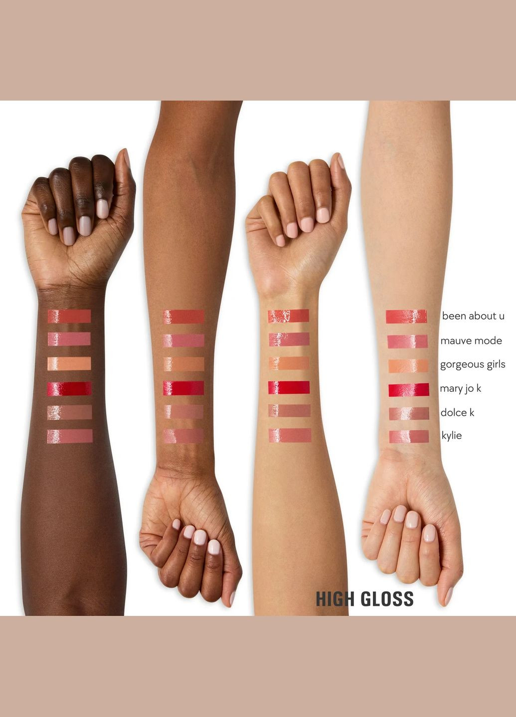 Блеск для губ "Mary Jo K" HIGH GLOSS от, KYLIE №402 Kylie Cosmetics (297056965)