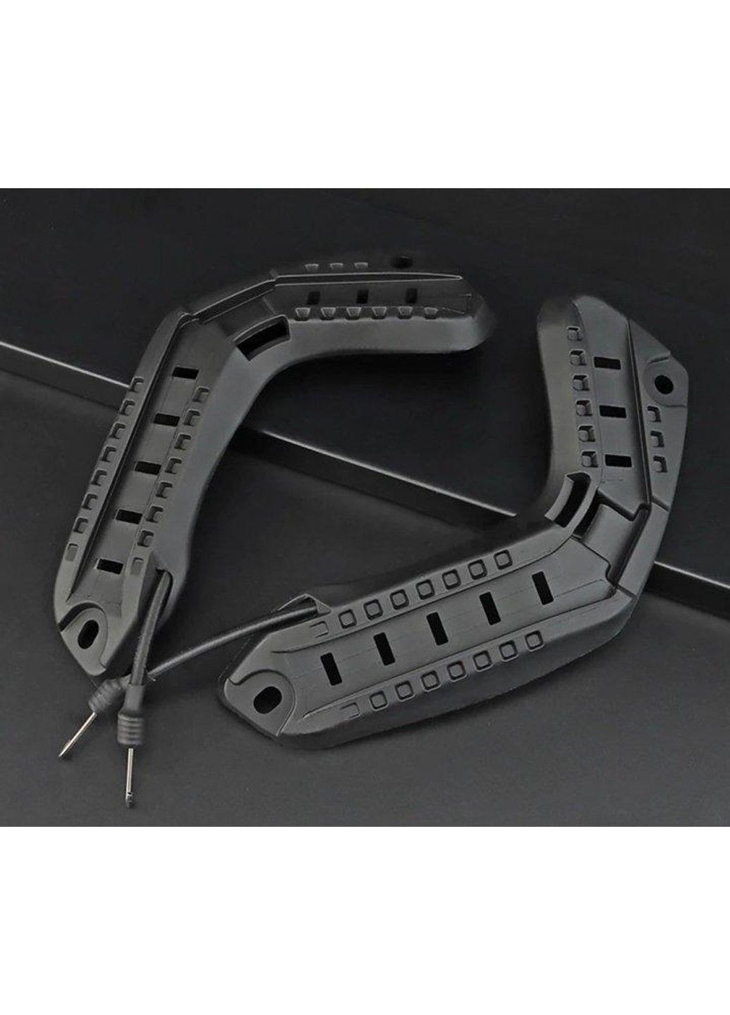 Рельсовое крепление на шлем каску FAST Планка Черный GOPRO (331640161)