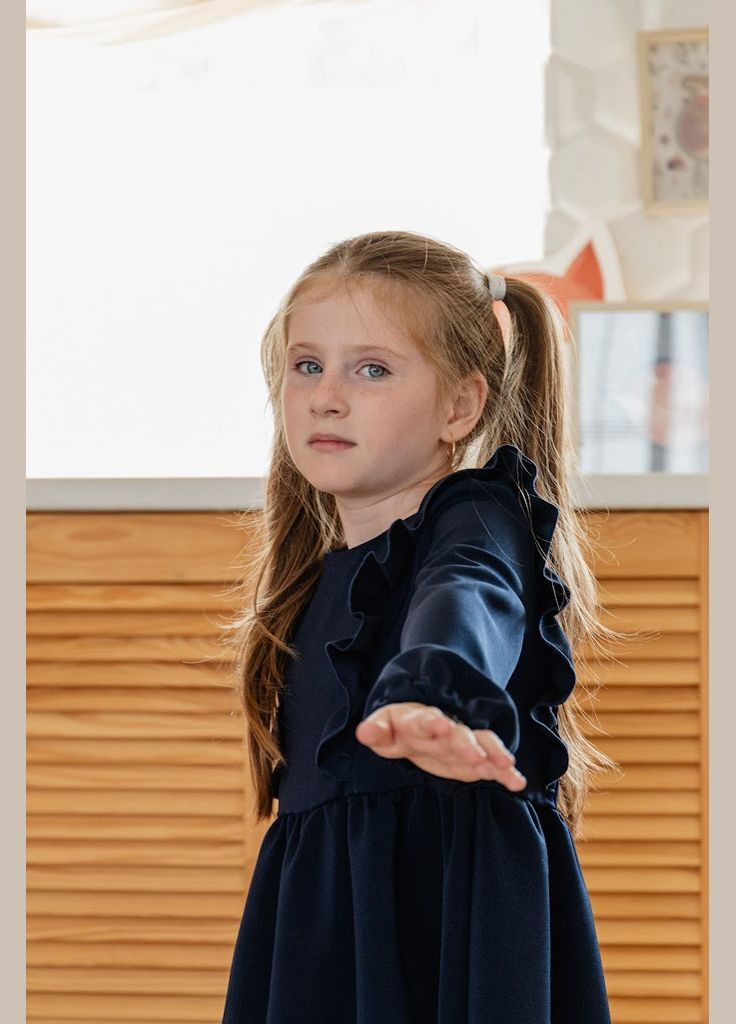 Синее платье для девочки hc (h001-6391-109) No Brand (302447880)