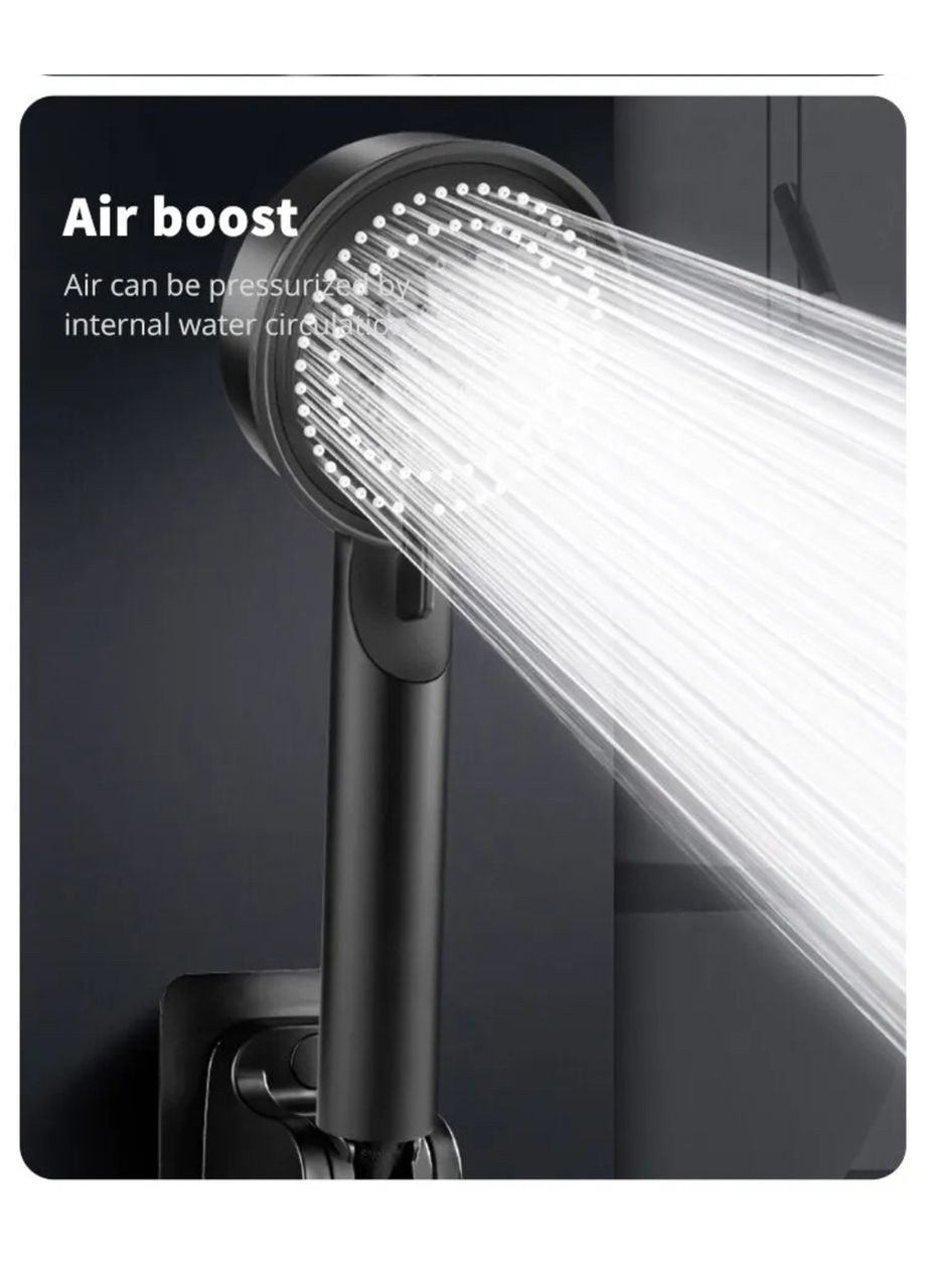 Лейка для душа с 5 режимами давления водосберегающая G746 No Brand (302242179)